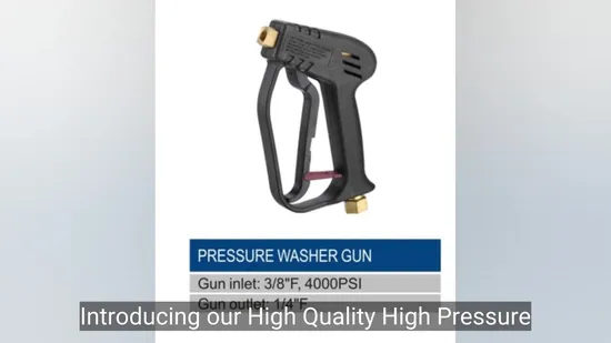 High Quality High Pressure Washing Gun for Cleaning